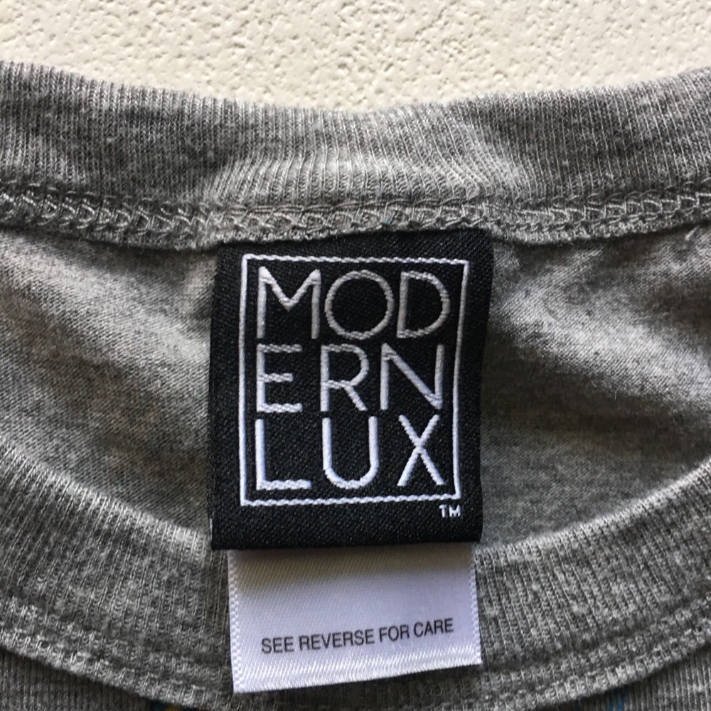 Modern Lux tank gray top with unicorns size XL - Picture 2 of 8